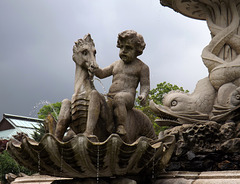 Detail of the Fountain at the Bronx Zoo, May 2012