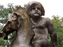 Detail of the Fountain at the Bronx Zoo, May 2012