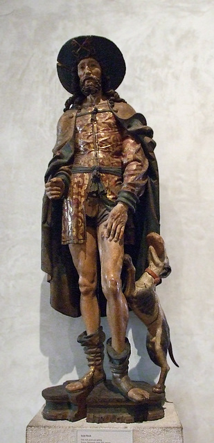Saint Roch in the Cloisters, October 2009