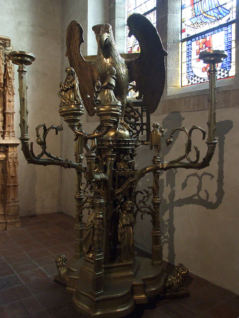 Lectern in the Form of an Eagle in the Cloisters, Sept. 2007