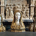 Three Female Reliquary Busts in the Cloisters, Sept. 2007