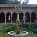 Cross in the Trie Cloister in the Cloisters, Sept. 2007