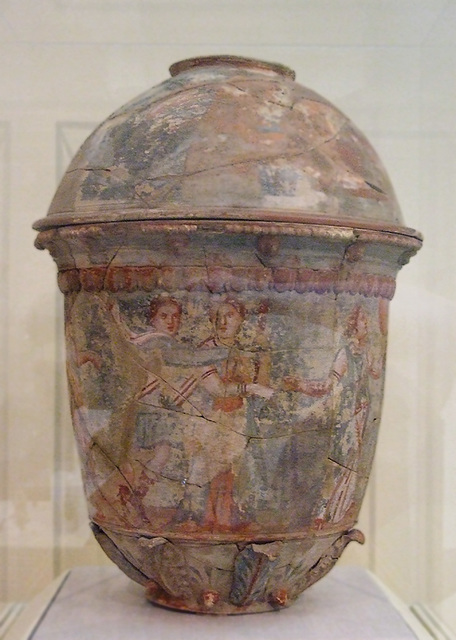 Pyxis and Lid from Centuripe in the Princeton University Art Museum, August 2009