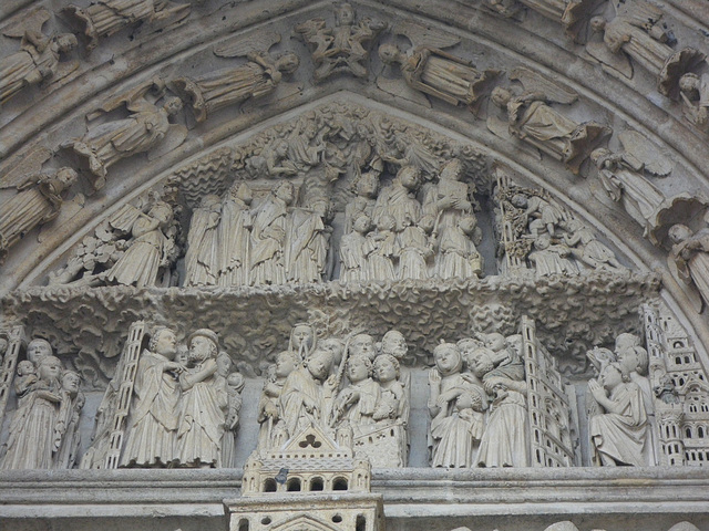 Portail saint Firmin, martyr d'Amiens.