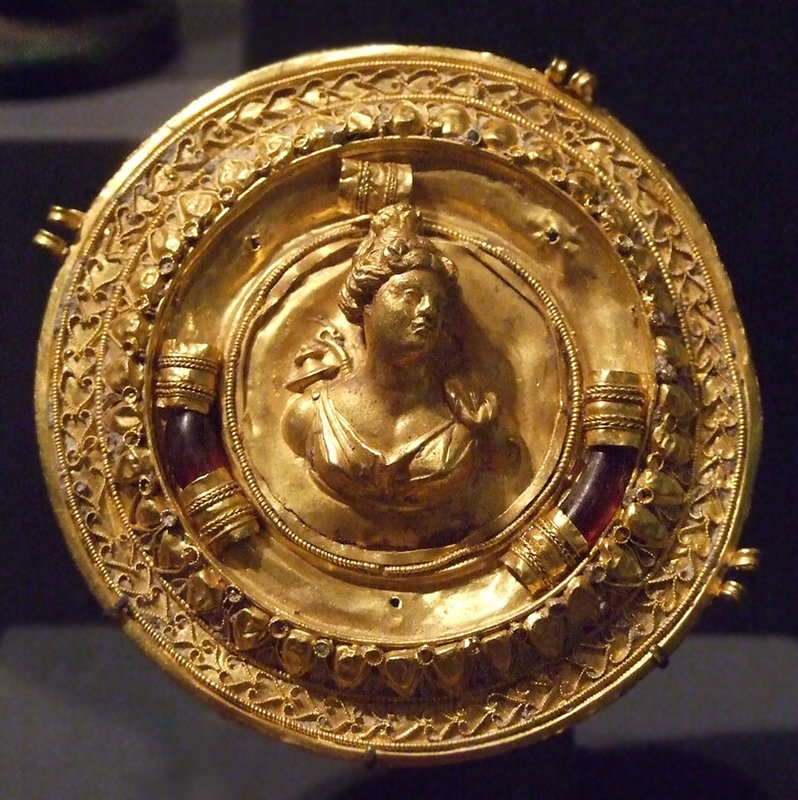 Breast Ornament with a Bust of Artemis in the Princeton University Art Museum, August 2009