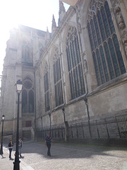 Côté gauche de la cathédrale.