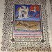 Page from the Belles Heures by the Limbourg Brothers in the Cloisters, October 2009
