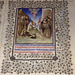 Page from the Belles Heures by the Limbourg Brothers in the Cloisters, October 2009