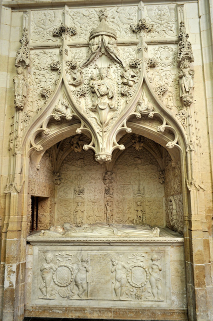 Tombeau de Raoul de Lannoy et sa femme - Eglise de Folleville