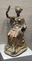 Statuette of a Seated Tyche in the Princeton University Art Museum, August 2009