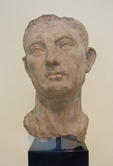 Portrait of a Man Recarved from an Anta Capital in the Princeton University Art Museum, August 2009