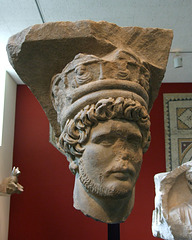 Head of a Priest of the Imperial Cult in the Princeton University Art Museum, August 2009