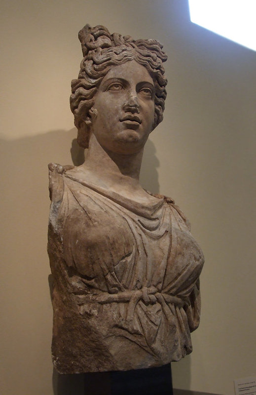 Goddess or Personification in the Princeton University Art Museum, August 2009