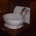 MF - Ablution time; fitted washbasin
