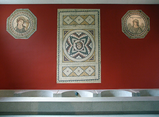 Mosaics from Antioch in the Princeton University Art Museum, August 2009