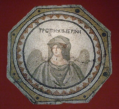 Season Mosaic from Antioch: Winter in the Princeton University Art Museum, August 2009