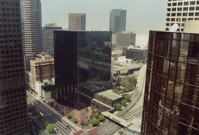 View of Downtown LA from the Bonaventure, 2003