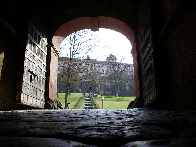 The castle and a gate