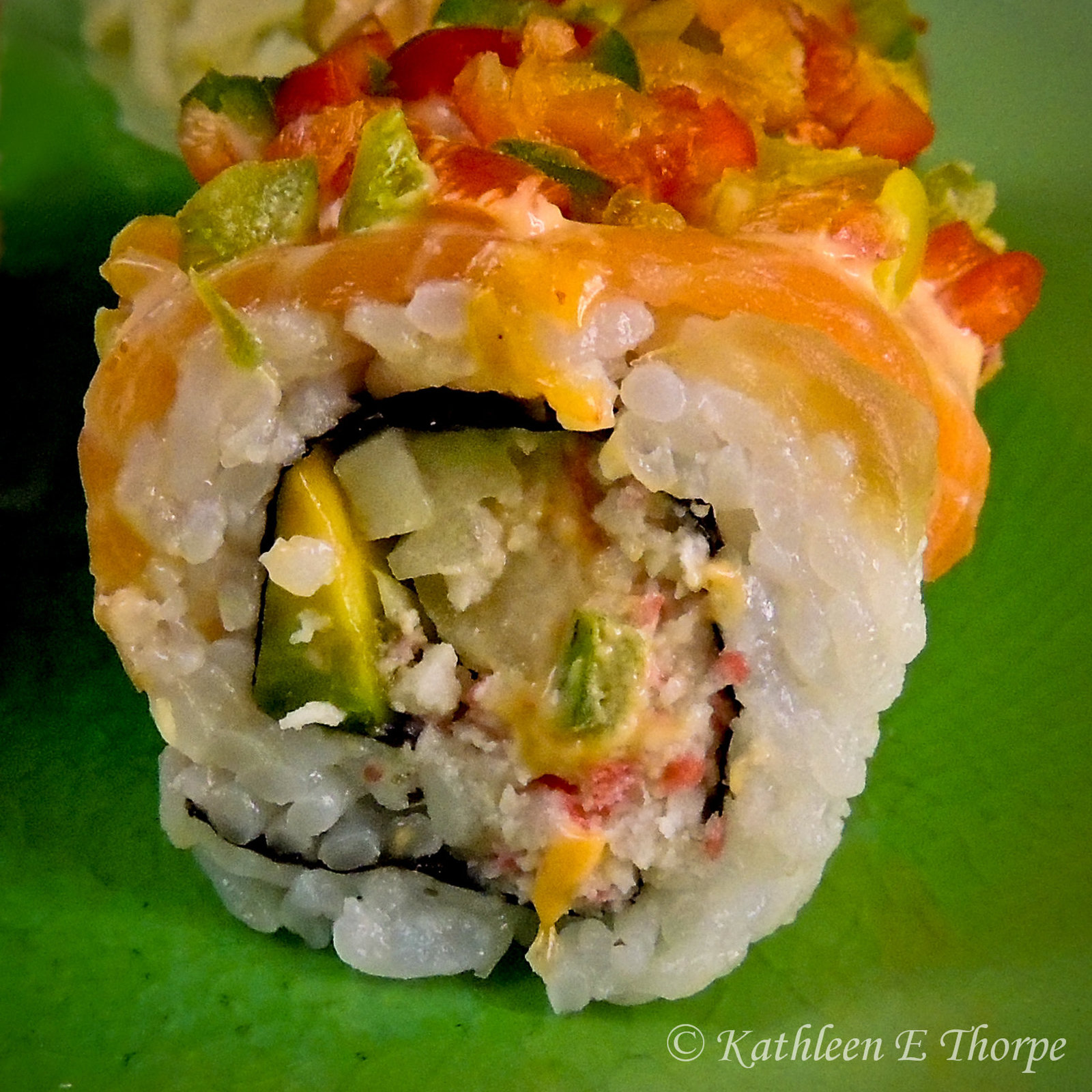 Ultimate Sushi Chili Roll Macro