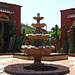 Fountain in front of Newly-Constructed Spanish Style Apartments in Los Angeles, July 2008