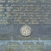 Bronze Plaque Commemorating the Victorian Houses in Los Angeles, July 2008