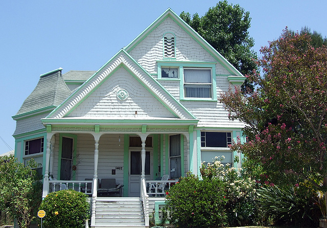 A Victorian House in Los Angeles, July 2008