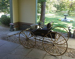 Buggy in Front of the Main House in Locust Grove, October 2008