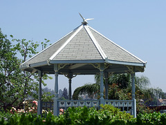 Gazebo Belonging to a Victorian House in Los Angeles, July 2008