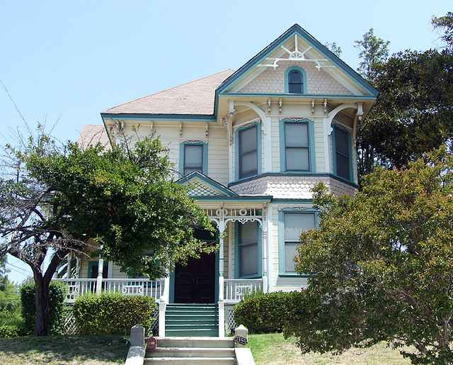 A Victorian House in Los Angeles, July 2008