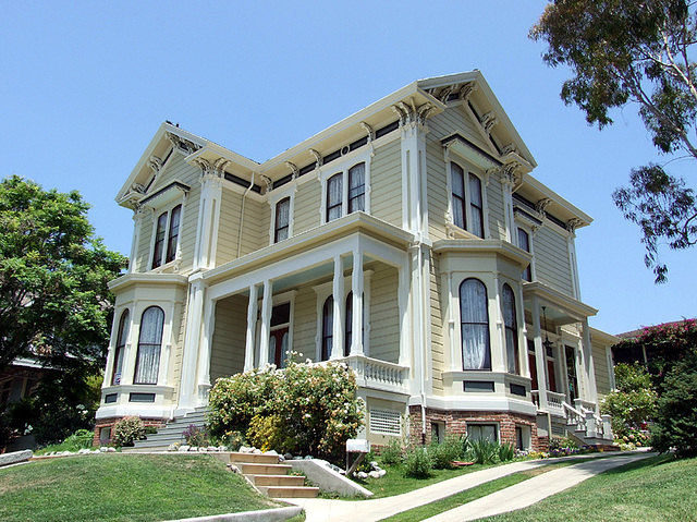 A Victorian House in Los Angeles, July 2008