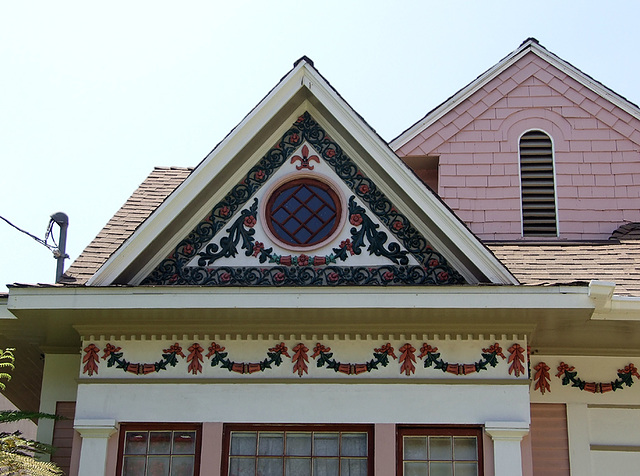 Detail of a Victorian House in Los Angeles, July 2008