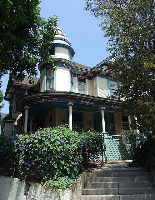 Victorian House in Los Angeles, July 2008