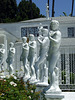 Detail of Youngwood Court, the "David House" in Los Angeles, July 2008