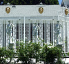 Detail of Youngwood Court, the "David House" in Los Angeles, July 2008