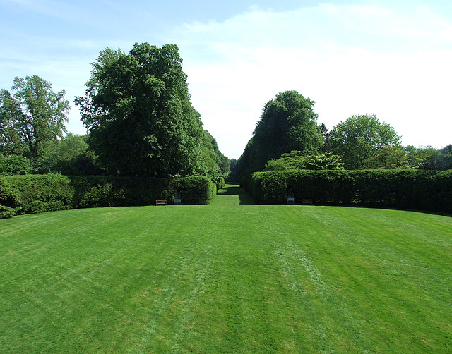 Back Lawn of Westbury House in Old Westbury Gardens, May 2009