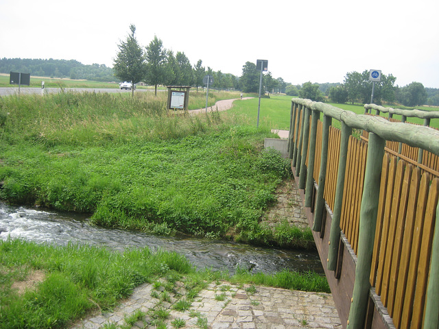 Fläming-Skate - Brücke über die Nuthe