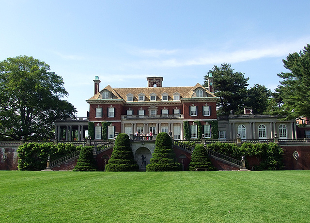 View of the Back of Westbury House in Old Westbury Gardens, May 2009