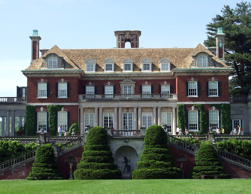 View of the Back of Westbury House in Old Westbury Gardens, May 2009