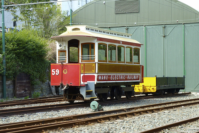 Isle of Man 2013 – Carriage № 59 of the Manx Electric Railway