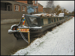 keeping snug on the canal