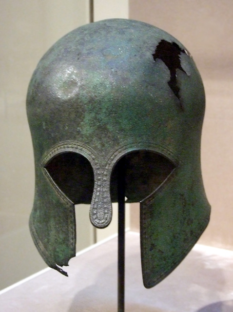 Corinthian-type Helmet in the Walters Art Museum, September 2009