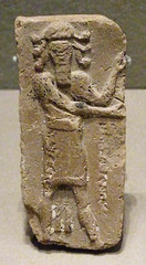 Assyrian Molded Plaque in the Boston Museum of Fine Arts, June 2010