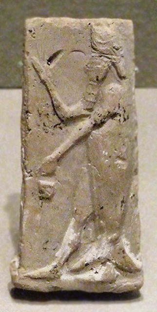 Assyrian Molded Plaque in the Boston Museum of Fine Arts, June 2010