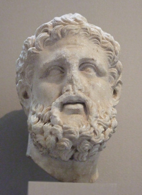 Greek Head of a Man in the Walters Art Museum, September 2009