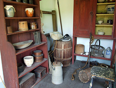 Back Room in the Conklin House in Old Bethpage Village Restoration, May 2007