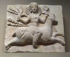 Rider on Stag Architectural Decoration in the Boston Museum of Fine Arts, June 2010