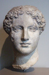 Head of a Goddess in the Walters Art Museum, September 2009