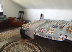 Upstairs Bedroom in the Conklin House in Old Bethpage Village Restoration, May 2007