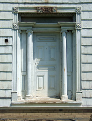 Door Detail from the Unfinished White House in Old Bethpage Village Restoration, May 2007