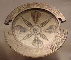 Shallow Dish with a Rim Cut Out like the Edges of a Boeotian Shield in the Boston Museum of Fine Arts, June 2010